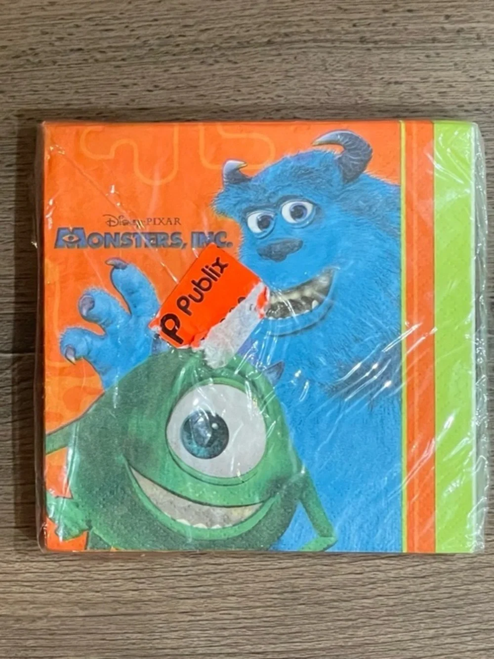 5 for $25! Disney Pixar Monsters, Inc. Party Napkins!